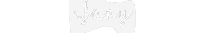 Customized Neon Sign: Fany