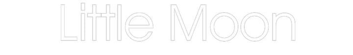 Customized Neon Sign: Little Moon