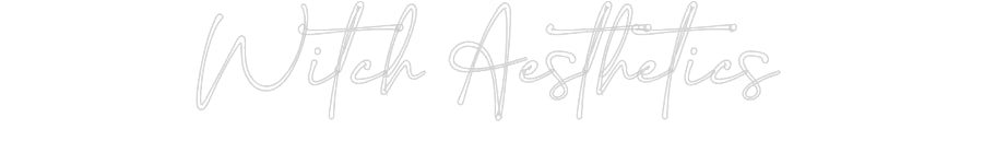 Customized Neon Sign: Witch Aesthet...