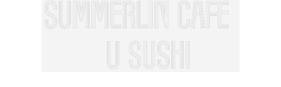 Customized Neon Sign: SUMMERLIN CAF...