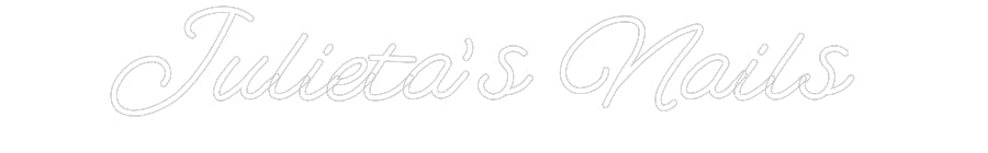 Customized Neon Sign: Julieta’s Nai...