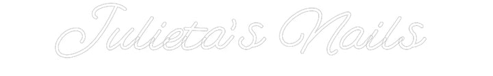 Customized Neon Sign: Julieta’s Nai...