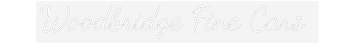 Customized Neon Sign: Woodbridge Fi...