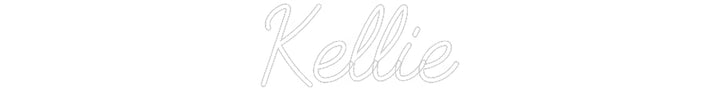Customized Neon Sign: Kellie