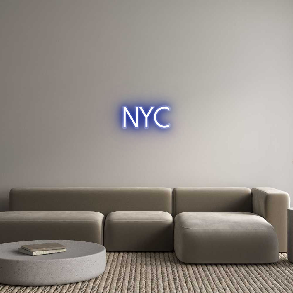 Customized Neon Sign: NYC