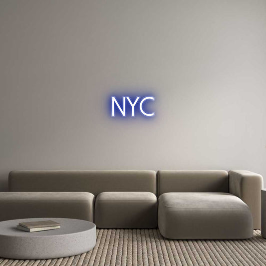 Customized Neon Sign: NYC