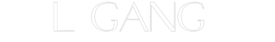 Customized Neon Sign: L Gang