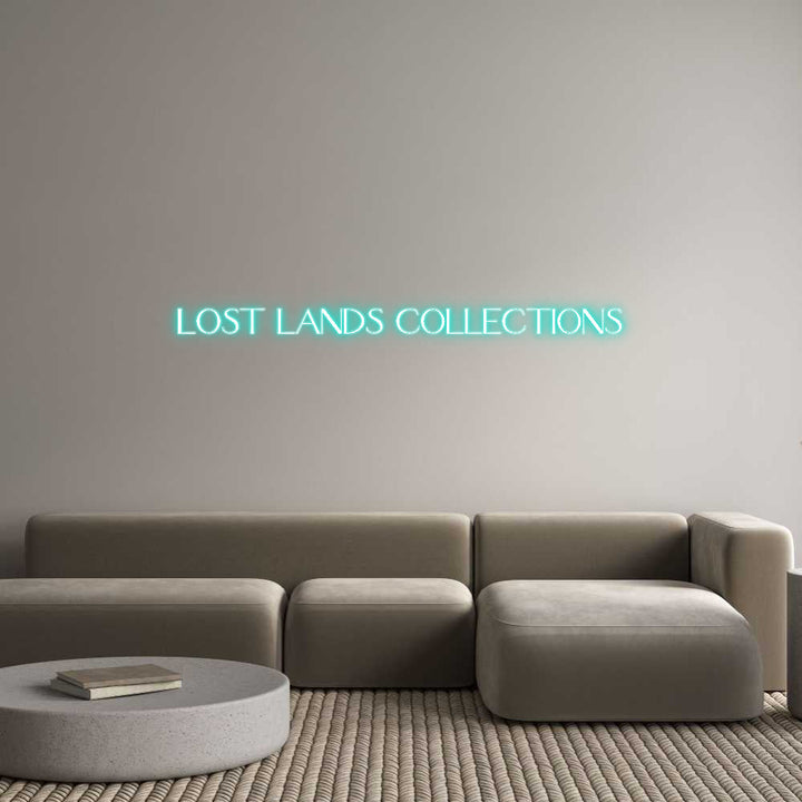 Customized Neon Sign: Lost Lands Co...