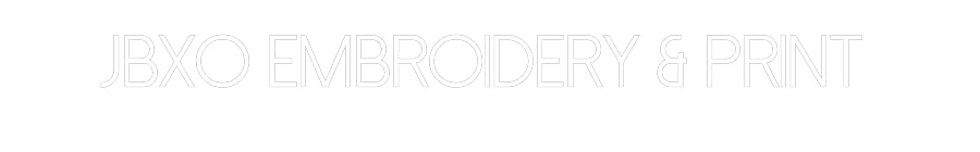 Customized Neon Sign: JBXO Embroide...