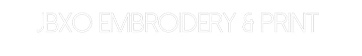 Customized Neon Sign: JBXO Embroide...
