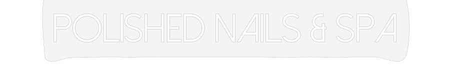 Customized Neon Sign: Polished Nail...