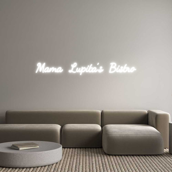 Customized Neon Sign: Mama Lupita’s...