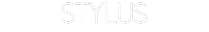 Customized Neon Sign: STYLUS