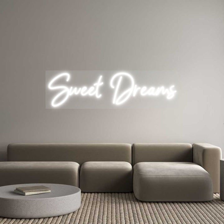 Customized Neon Sign: Sweet Dreams