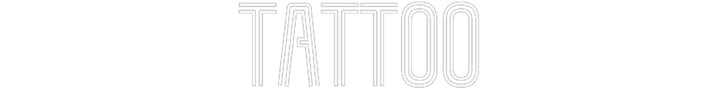 Customized Neon Sign: TATTOO