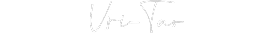Customized Neon Sign: Vri-Tao