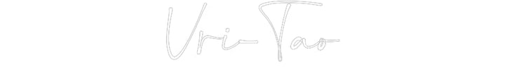 Customized Neon Sign: Vri-Tao
