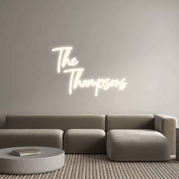 Customized Neon Sign: The 
   Thom...