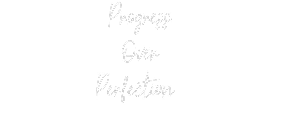 Customized Neon Sign: Progress
Ove...