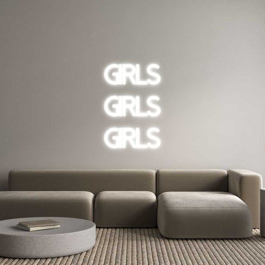 Customized Neon Sign: Girls
Girls...