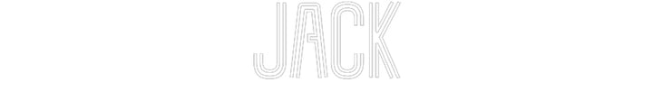 Customized Neon Sign: Jack