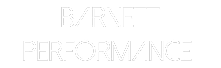 Customized Neon Sign: Barnett
Perf...