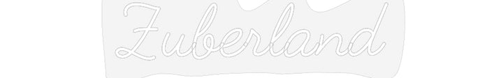 Customized Neon Sign: Zuberland