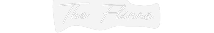 Customized Neon Sign: The Flinns