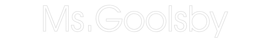 Customized Neon Sign: Ms.Goolsby