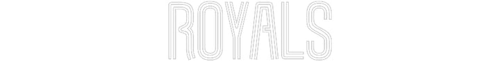 Customized Neon Sign: Royals