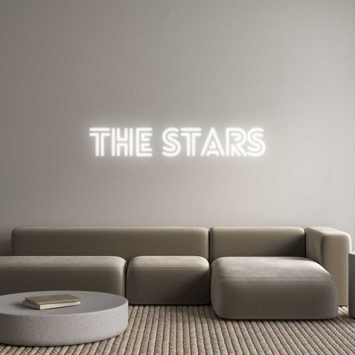 Customized Neon Sign: The Stars