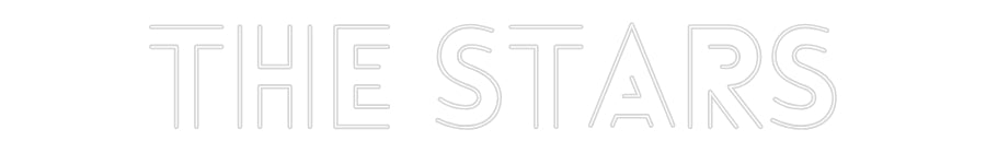 Customized Neon Sign: The Stars