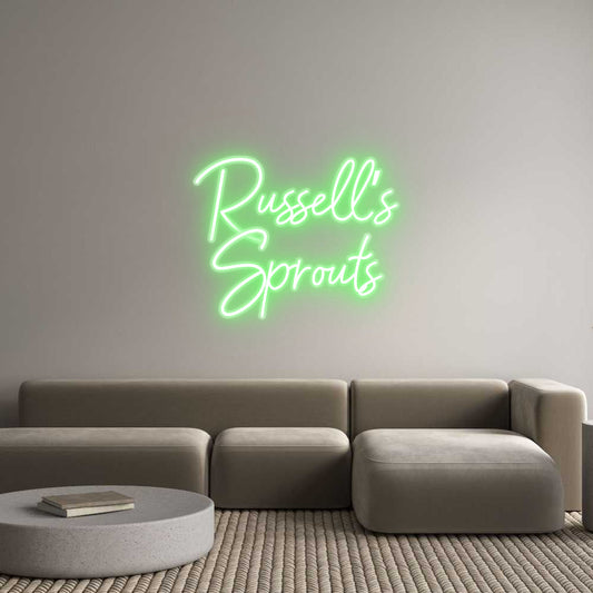 Customized Neon Sign: Russell’s
Sp...