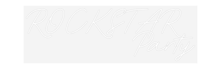 Customized Neon Sign: ROCKSTAR 
Pa...