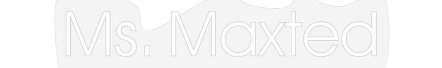 Customized Neon Sign: Ms. Maxted