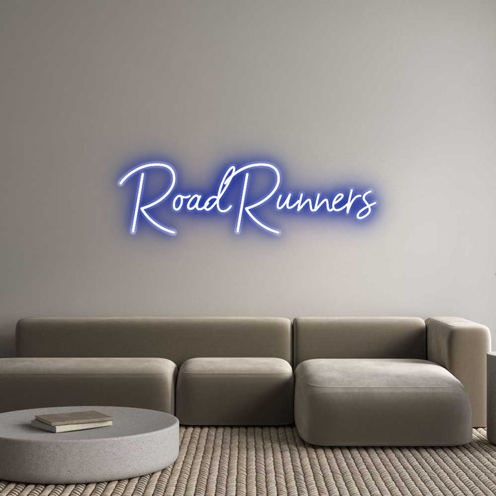 Customized Neon Sign: RoadRunners