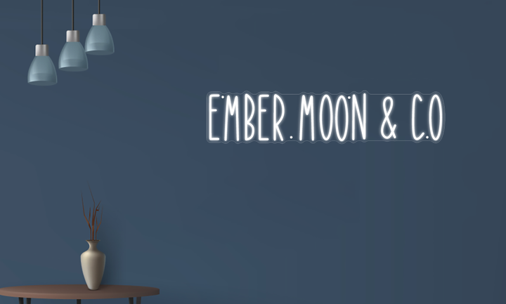 LEd neon sign for Kirsten Eaton