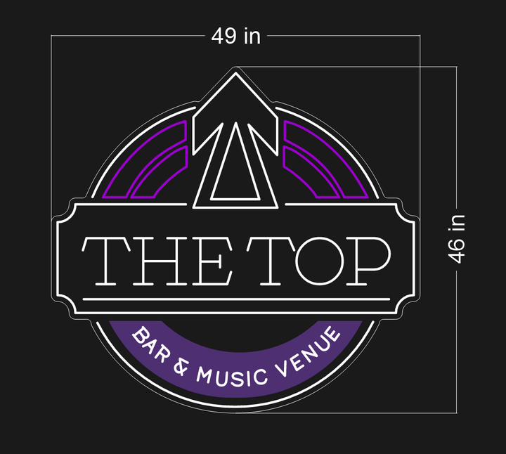 LED Neon Sign for Curtis Montalbo