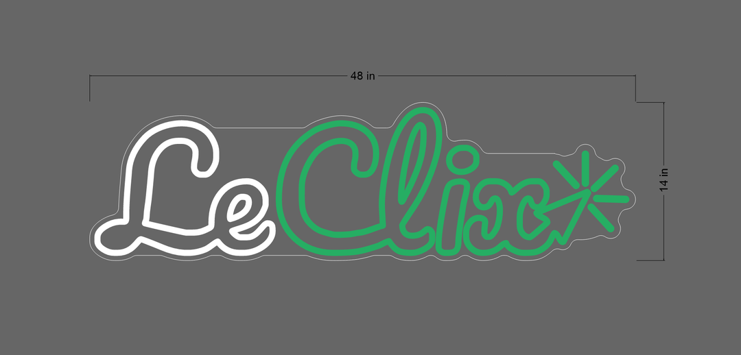 Led Neon Sign for Monica Dominguez