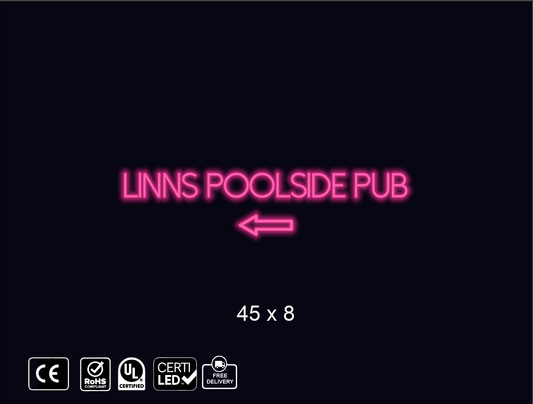 Custom Neon sign for N. D. Linn