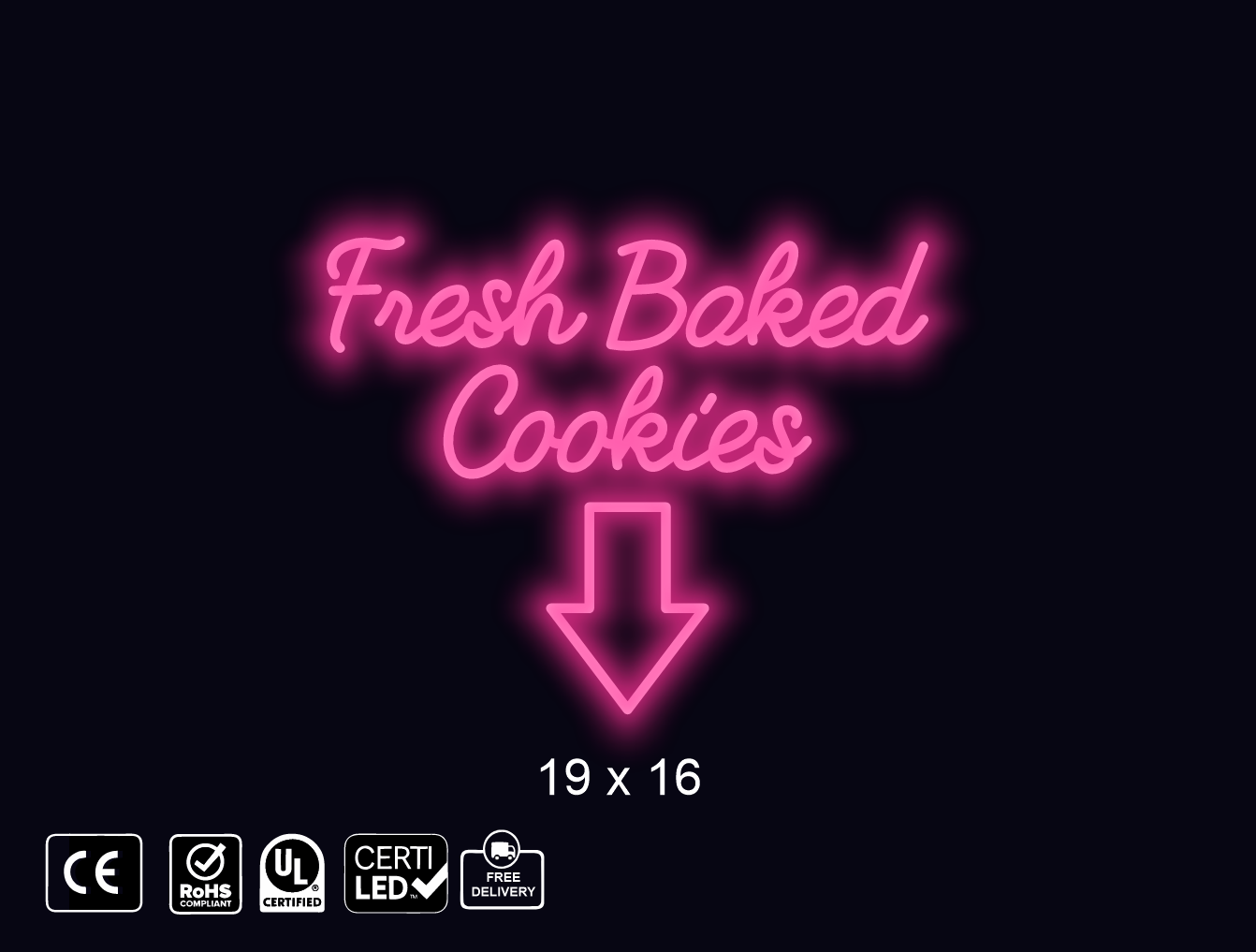 Custom Neon sign for Marcia