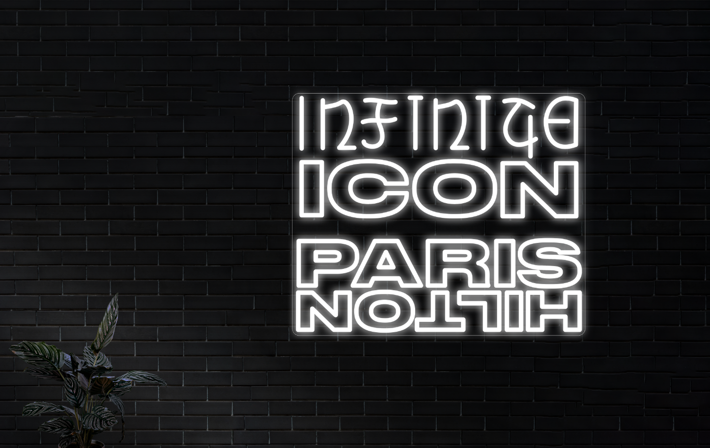 LED neon sign for jacob resnicow