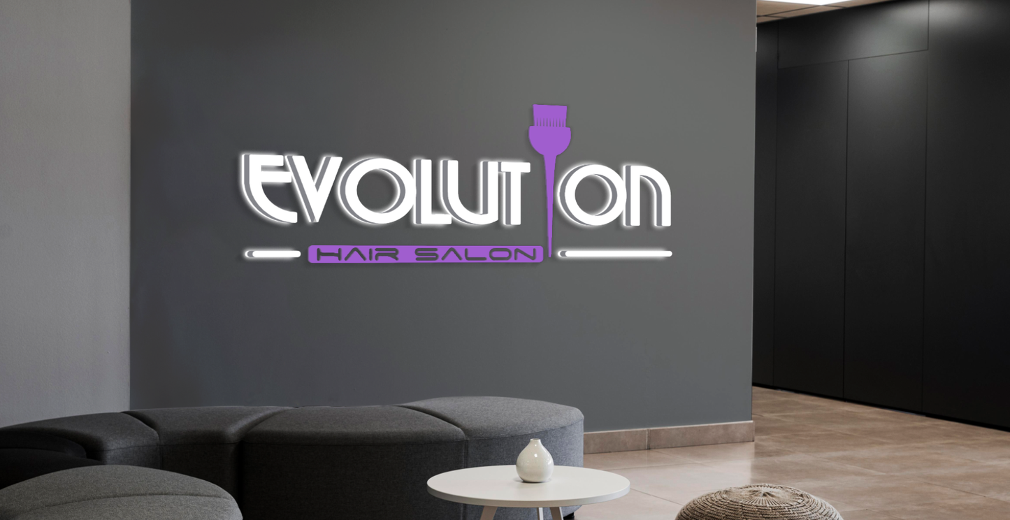 3D Metal Backlit Sign for Beatriz Regalado