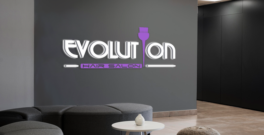 3D Metal Backlit Sign for Beatriz Regalado
