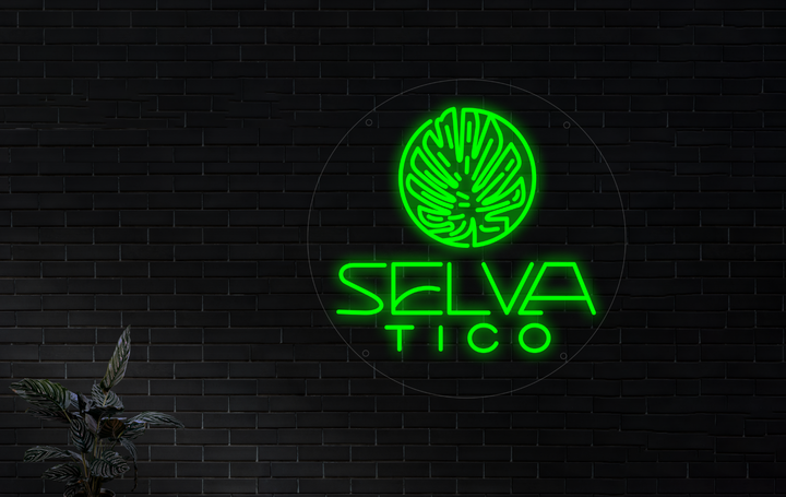 LED neon sign for Selvatico