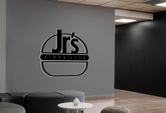 3D Metal Back-lit With HollowCut Sign For Michael DeSimone