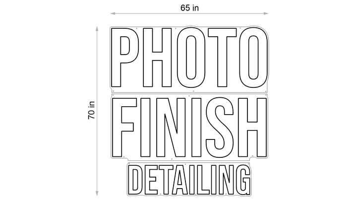 LED Neon Sign for Ben spossey