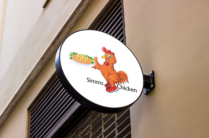 3d blade sign for Shevone Simms