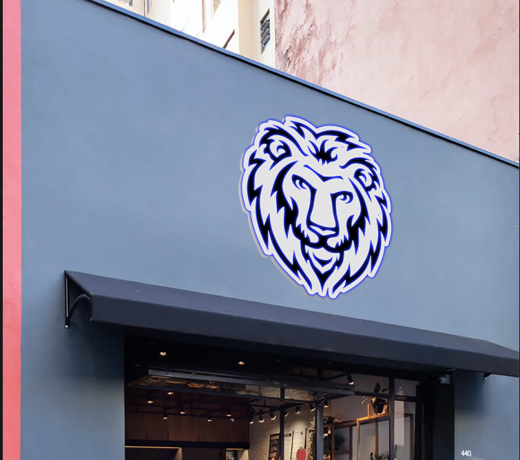 3D UV Acrylic RGB  Front-lit Sign For Vincent S. Viney