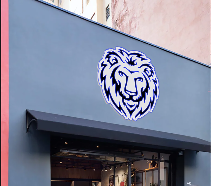 3D UV Acrylic RGB  Front-lit Sign For Vincent S. Viney